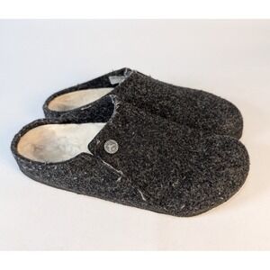 Birkenstock Zermatt Women's Size: 39 / 8 Gray Wool Slipper Shoe